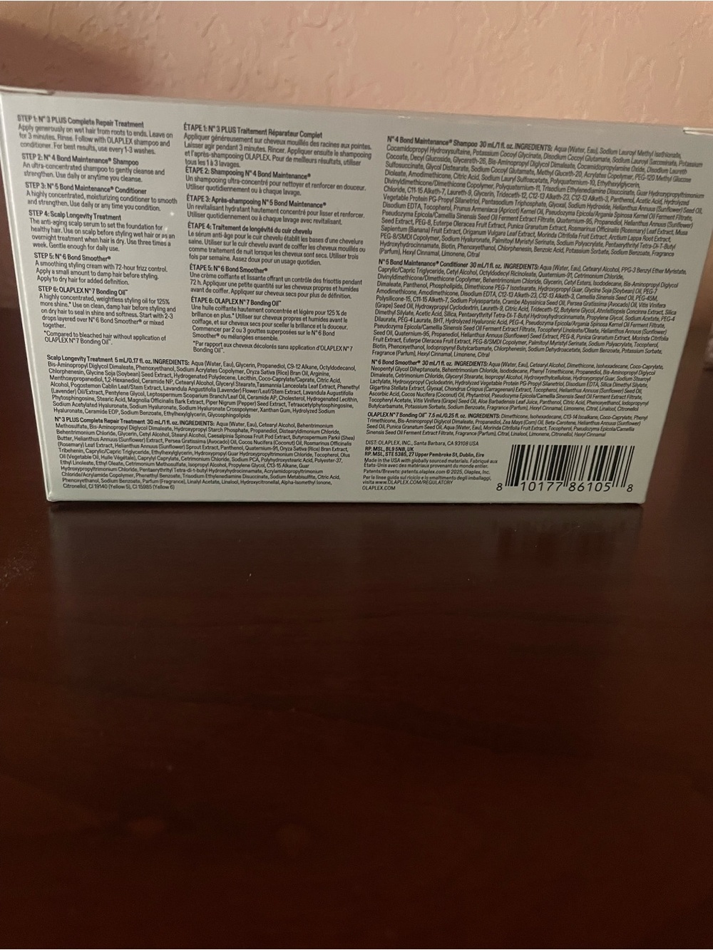 OLAPLEX Travel-Size Treatment Set in White & Yellow - Picture 3 of 4